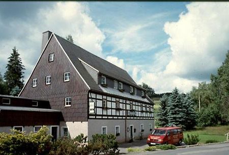 Gaststaette & Pension Alte Muehle Dorfchemnitz Kültér fotó