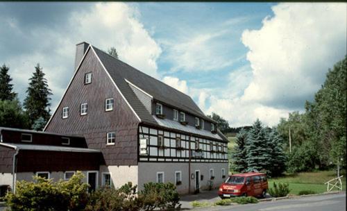 Gaststaette & Pension Alte Muehle Dorfchemnitz Kültér fotó